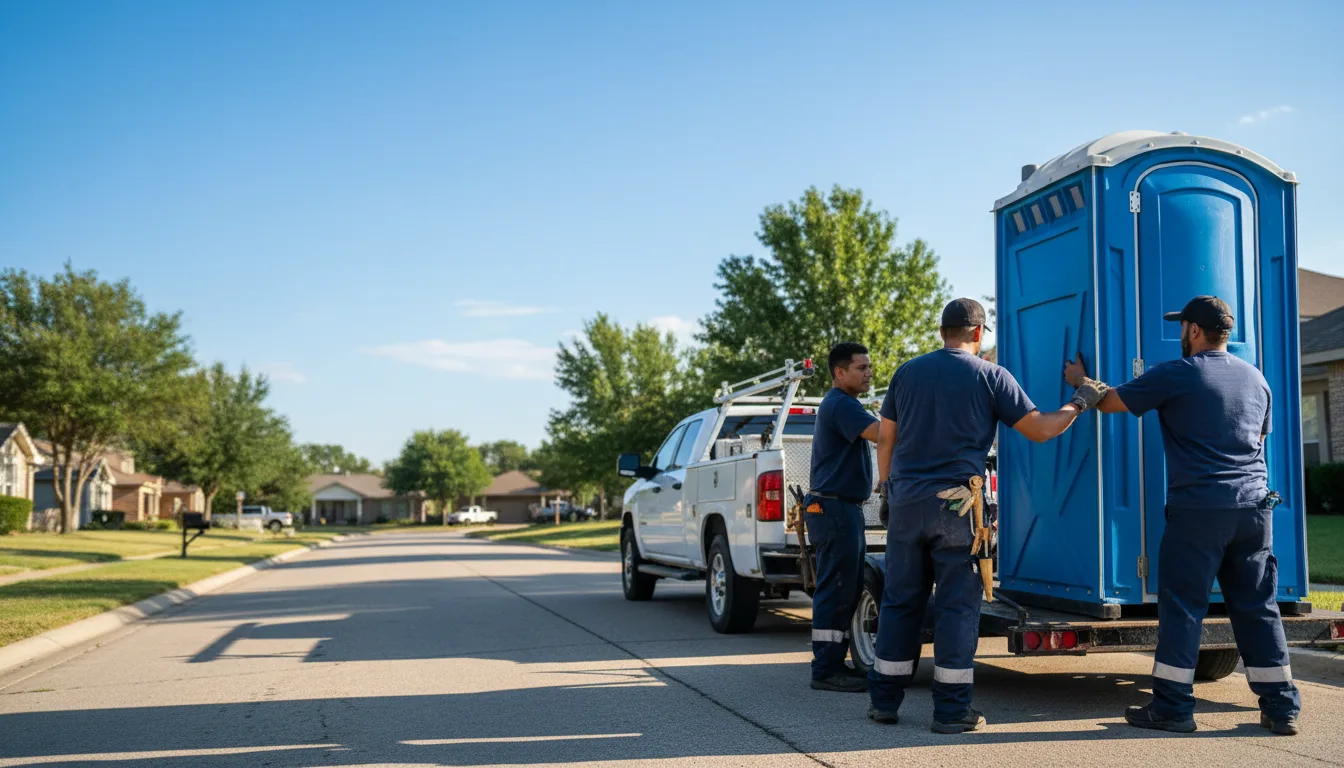 Portable Toilet Rental in Slick, OK near me